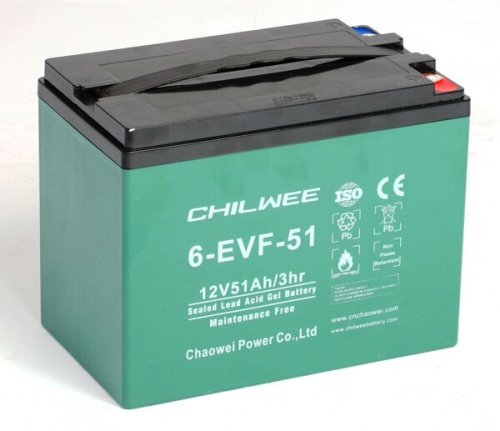 Гелевый аккумулятор CHILWEE 6-EVF-51